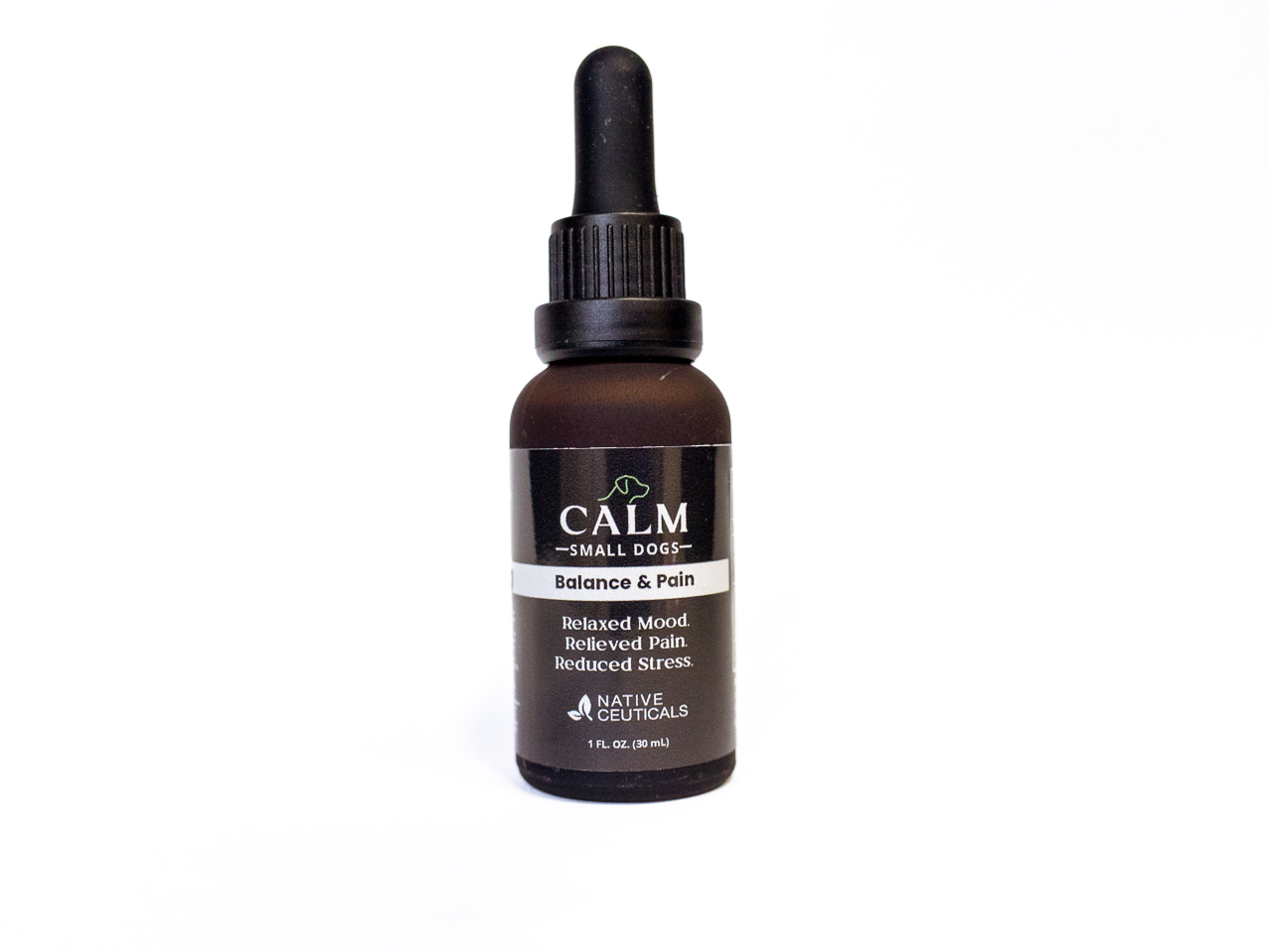 Calm For Small Dogs CBD oil tincture 500mg for pet wellness