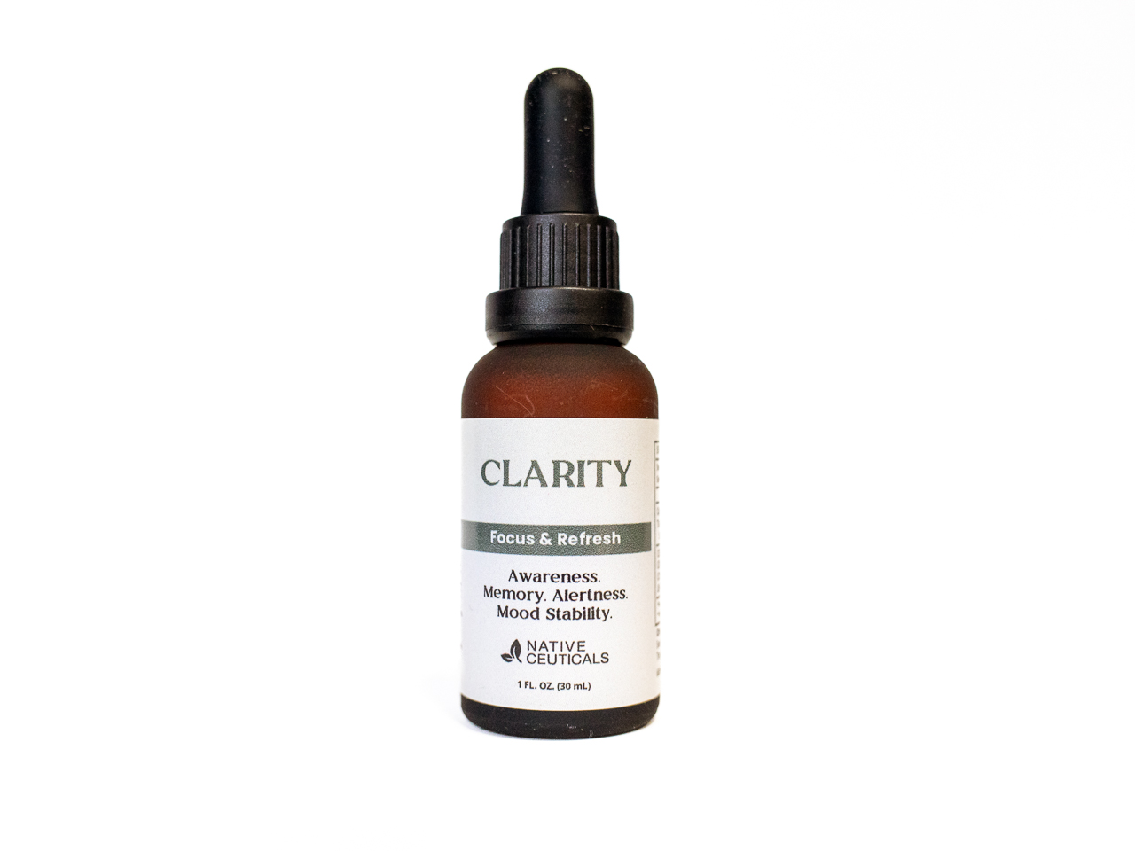 Clarity CBD tincture 600mg with CBC and Coenzyme Q10