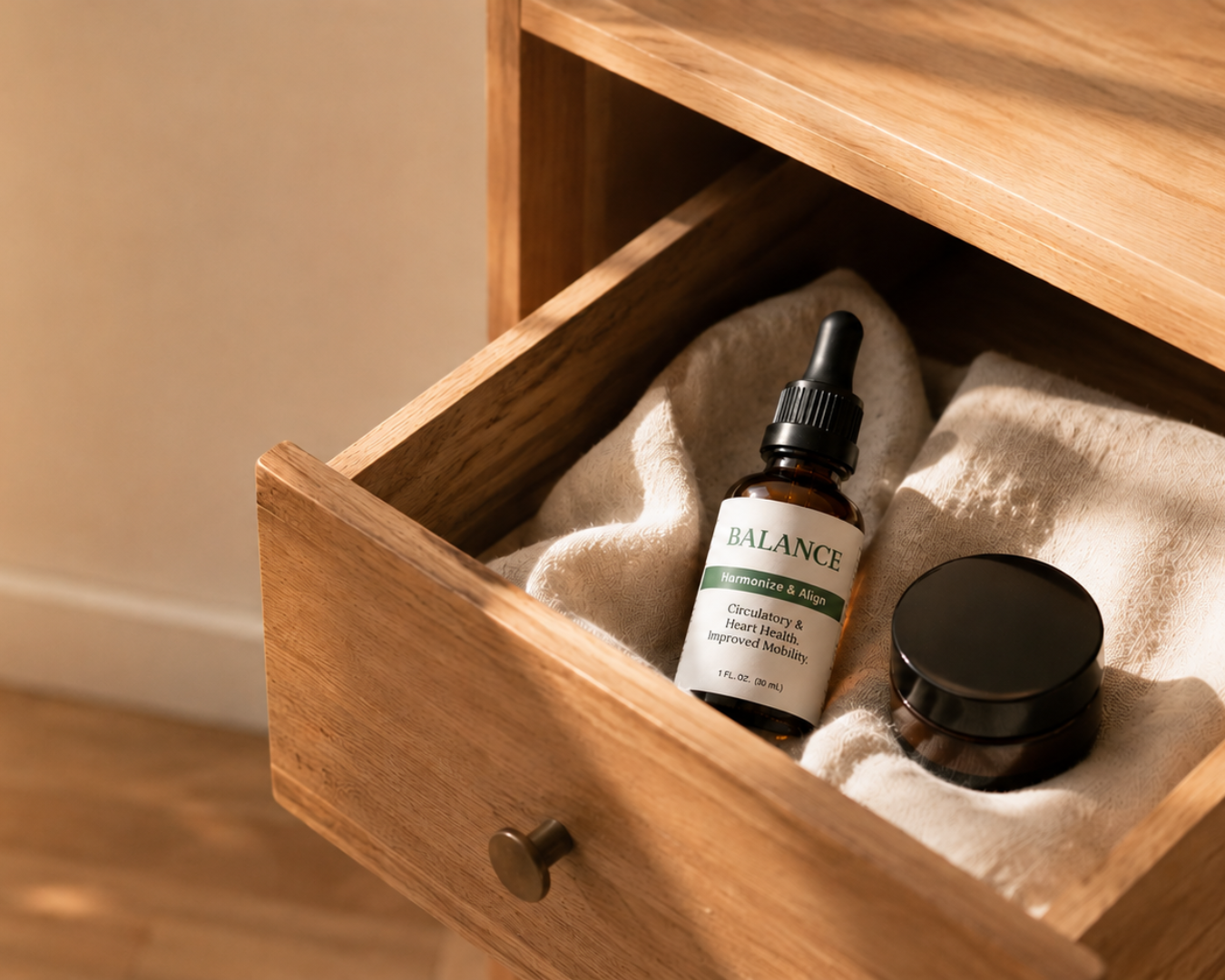 CBD storage shelf